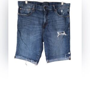 Aeropostale Men's Blue Denim Shorts size:36
